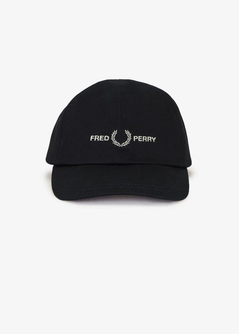 Fred Perry Cappello Cappello Uomo Graphic Branded Nero grigio P24-FRED PERRYHW4630-V53-UNI - Francavilla Moda